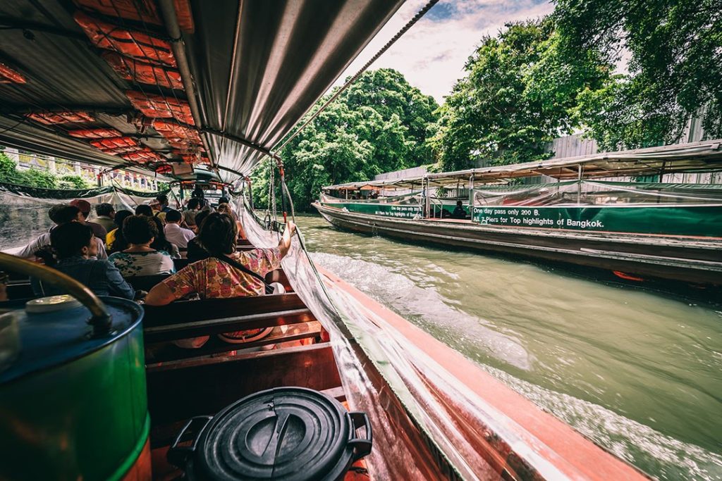 Jokivene Bangkokissa