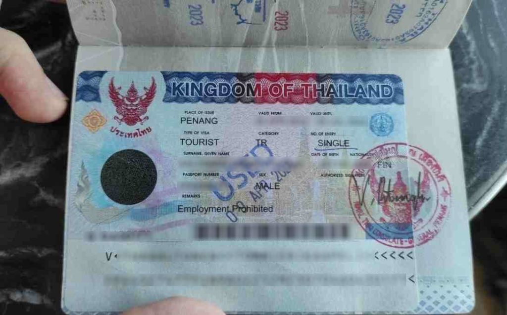 Thaimaa viisumi