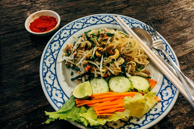 Pad thai on halpaa ruokaa thaimaassa